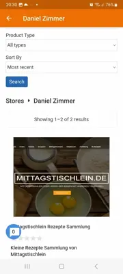 Mittagstischlein Business android App screenshot 5